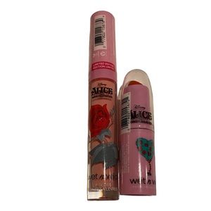 Wet and wild Alice in Wonderland lipstick and gloss